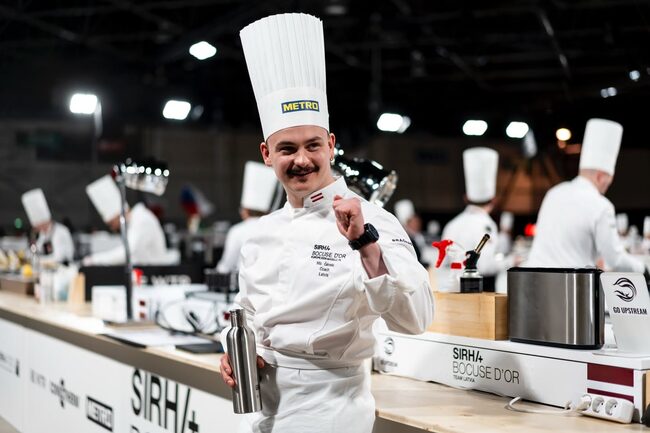 &Scaron;efpavārs Bocuse d&rsquo;Or konkursā