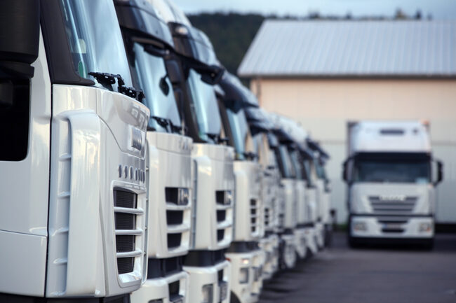 Kravas auto autoparks
