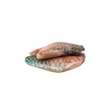 Parrotfish, fillet, skin on, 170-230g, frozen, IQF, 10*1kg (n.w. 800g)