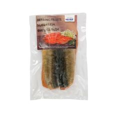 Herring fillet, cold-smoked, vac., 10*~250-350g, Irbe