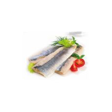 Herring fillet Matje, Classic, lightly salted, in plastic pail, 1*3.5kg (d.w. 2.5kg), Irbe