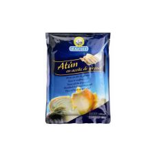 Tuna skipjack, chunks, in sunflower oil, in tetra pack, 8*1kg (d.w. 950g)