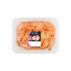 Prawns whole, cooked, 60/80, Vannamei, refreshed, 4*320g (P.Vannamei), South America