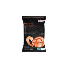 Shrimps, peeled, tail-on, cooked, ASC, 31/40, Vannamei, frozen, 10*1kg (n.w. 800g), (P.Vannamei)