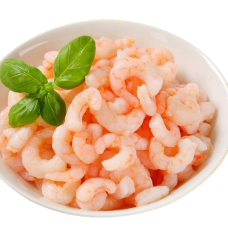 Prawns northern, peeled, cooked, MSC, 250/350, frozen, 4*2.5kg (n.w. 2kg), (P.Borealis)