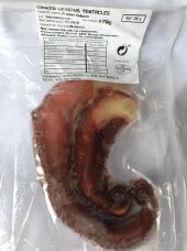 Octopus tentacle, 2pcs, cooked, frozen, vac., 15*100-175g