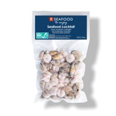 Jūras produktu kokteilis (Vannamei garneles, mīdiju gaļa), ASC, sald., vak., 20*200g, RSeafood, PPAC