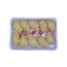 Shrimp in potato wrapping, frozen, 20*250g (10*25g)