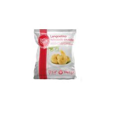 Prawns tail-off, breaded, 60/80, Vannamei, frozen, IQF, 8*1kg