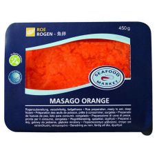 Икра мойвы MASAGO ORANGE, MSC, заморож., 12*450г, Seafood Market