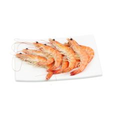 Prawns whole, cooked, 20/30, Black Tiger, refreshed, 1*2kg, (P.Monodon), Asia