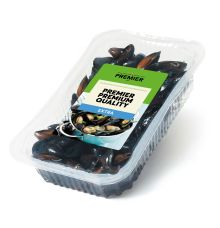 Mīdijas zilas (Blue mussels Jumbo), 40/50, atvēs., 1kg, Nīderlande