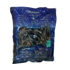 Mussels Blue, ASC, 40/60, frozen, 5*1kg (n.w. 1kg), Nordic Seafood