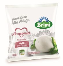 Juust Mozzarella Armonia, rasva 35%, 8*100g, Brimi