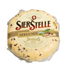 Siers SierŠtelle ar sēkliņu MIX, t.s.s. 66.7%, ~325g, Malevs