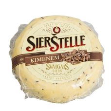 Cheese SierStelle with cumin, fat 66.7%, ~325g, Malevs