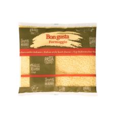 Hard cheese, shredded, fat. 40%, 10*500g, Bon Gusta