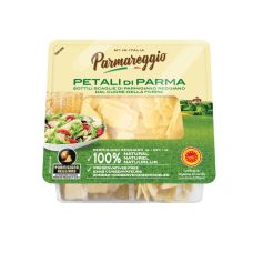 Cheese Parmigiano Reggiano Petali di Parma, flakes, fat 40%, ripened min. 12months, 10*80g, Parmareggio