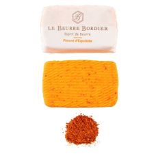 Butter Espette with pepper, 1*1kg, Bordier