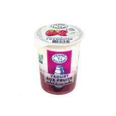 Yoghurt raspberry, fat 2.7%, 15*180g, Ferme de Viltain