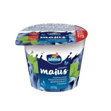 Yoghurt Alma with 12.4% of blueberries, fat 4.2%, 12*200g