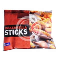 Snack cheese Mozzarella sticks, breaded, frozen, 10*250g (~14pcs*17-19g), Salud