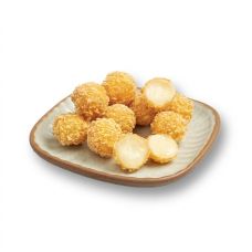 Snack cheese Gouda balls breaded, frozen, 3*1kg (60*~16g)