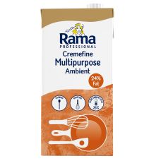 Paniņu un augu tauku maisījums, t.s. 24%, 8*1L, Rama Profi