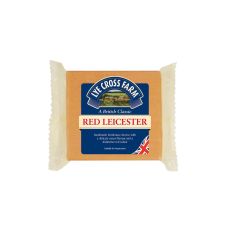 Cheese Red Leicester, fat 45%, ripened 4months, 12*200g, L.C.F.