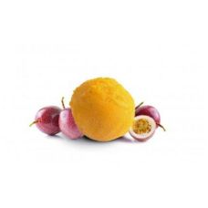 Sorbet Passion fruit with peach pieces, 2*2.4L (1.354kg), Bon-et-Engage