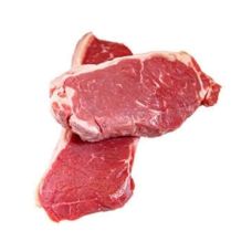 Beef steaks from Striploin, 7*250-300g, frozen, packed, PPAC