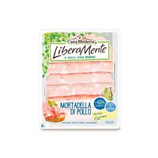 Sausage chicken Mortadella, sliced, 8*110g, Casa Modena