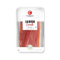 Cūkgaļas šķiņķis Jamon Curado, vīt., sagr., 8*500g, Casademont