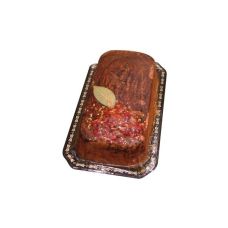 Smooth pate with herbs rectangular Loaf, on plastic tray, 2*1.5kg, Pate Grand-mere