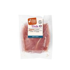 Turkey breast escalope, chilled, vac., 4*~1.2kg (10*~110-130g), France