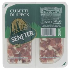 Seasink Speck, kuubikud, suits., vinnut., 12*100g, Senfter