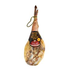 Pork Ham Jamon Grand Reserva, bone-in, ripened 15 months, vac., gift box, 1*7.5kg, Villar