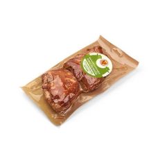 Chicken thigs, hot-smoked, vac., 1*~500g, RGK