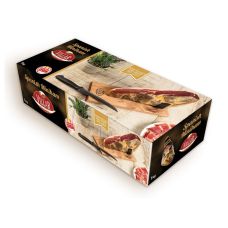 Pork ham Jamon Curado, boneless, ripenned 8months, vac., gift box, 1*1kg, Villar