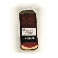 Duck breast, sliced, smoked, vac., 15*90g, Le Canard, France