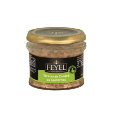 Terrine from duck with Sauternes wine, 12*180g, F.Feyel