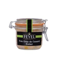 Whole Duck Foie Gras, in glass, 6*180g, F. Feyel