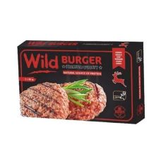 Burger red deer meat, frozen, 4*(2*180g), Spain