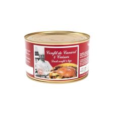 Duck legs Confit, 4psc, in tin, 9*1.35kg, France