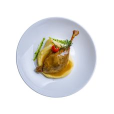 Duck legs Confit, 1pc, vac., 16*200g, Le Canard, France