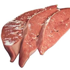 Veal liver steak, frozen, vac., 10*~175g, Netherland