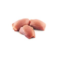 Chicken thigh meat, boneless, skinless, chilled, 4*2.5kg, PF Kekava