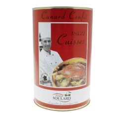 Duck legs Confit, 12pcs, in tin, 3*3.825kg, France