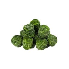 Spinach leaves, portion, frozen., IQF, 4*2.5g