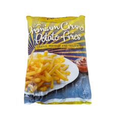 Kartupeļi frī Premium Crunch, apcept. saulespuķu eļļā, 7x7mm, sald., 4*2.25kg, Mydibel